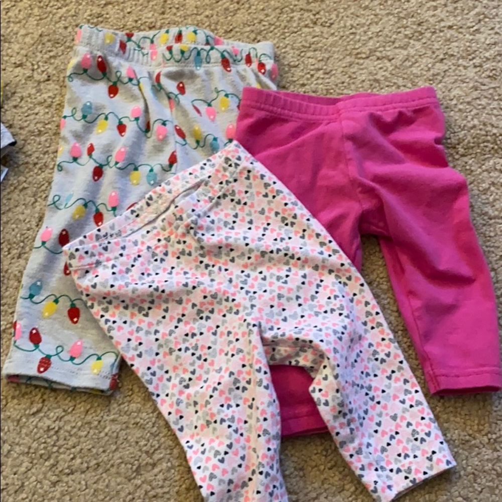 Bundle of 3. Pants size 3/6 months